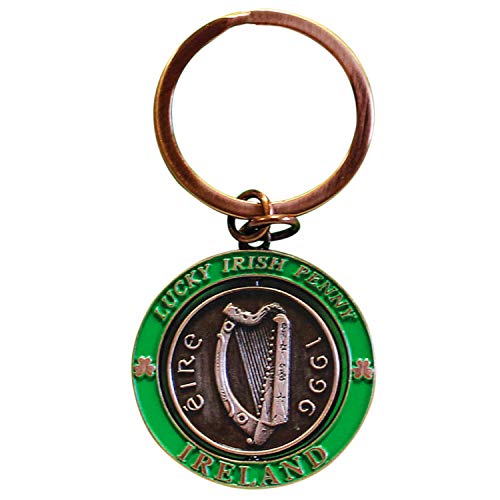Preisvergleich Produktbild Lucky Irish Penny-Kreisel-Schlüsselanhänger