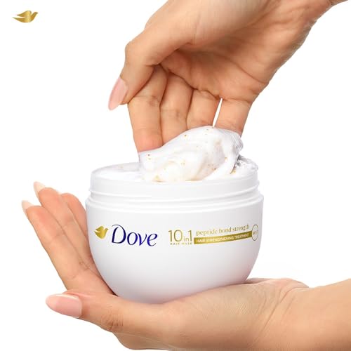Dove 10in1 Peptide Bond Strength Hair Mask 300 ml - Image 4