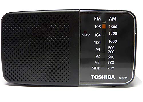 Rádio Toshiba Tx-pr20 Fm/am - Preto