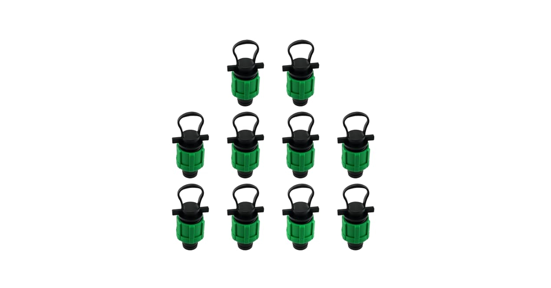 Amazon | ZZHXSM 10個 DN17 点滴灌漑パイプエンドキャップロック