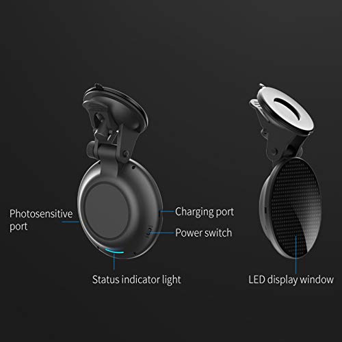 Yamza, display a LED con emoji per auto