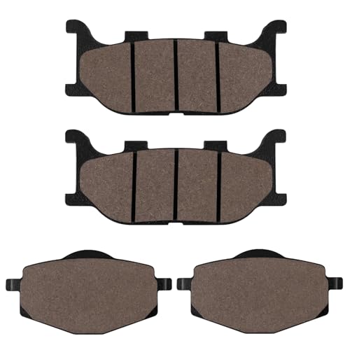 Cyleto Bremsbeläge vorne und hinten für YAMAHA TDR125 TDR 125 1993 1994 1995 1996 1997 1998 1999 2000 2001 2002 2003