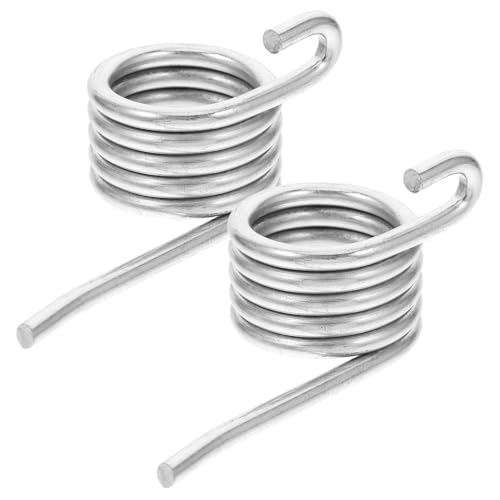 ABOOFAN 2 Piezas Primavera Reemplazo del Cubo del Trapeador Resortes De Piso Resorte De Los Tapones De Puerta Prensa De Agua Tensor De Resorte Tensor De Cadena De Afeitar Planchar Silver