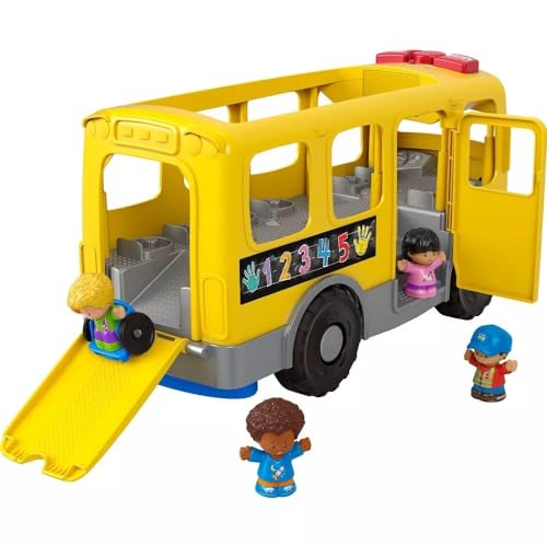 Fisher-Price Little People Big Yellow School Bus Toddler Toy - image 4