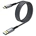 SUNGUY USB C Kabel, 1,5 m USB C auf USB 10Gbps Typ C Kabel und Nylon geflochtenes Datenkabel USB C kompatibel mit iPhone 15 Pro Max, Galaxy S24 S23, Android Auto Galaxy günstig Kaufen-SUNGUY USB C Kabel, 1,5 m USB C auf USB 10Gbps Typ C Kabel und Nylon geflochtenes Datenkabel USB C kompatibel mit iPhone 15 Pro Max, Galaxy S24 S23, Android Auto