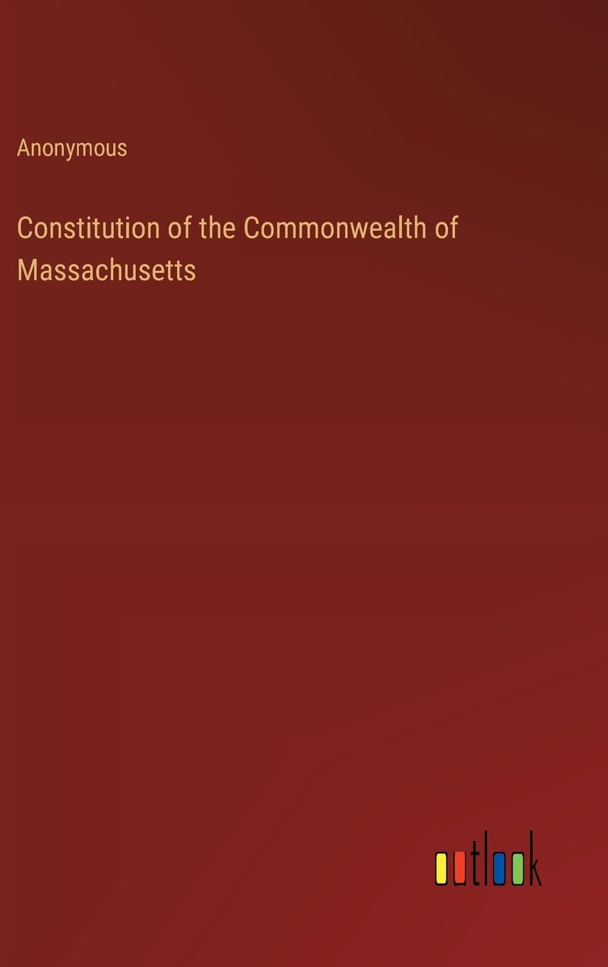 Constitution of the Commonwealth of Massachusetts