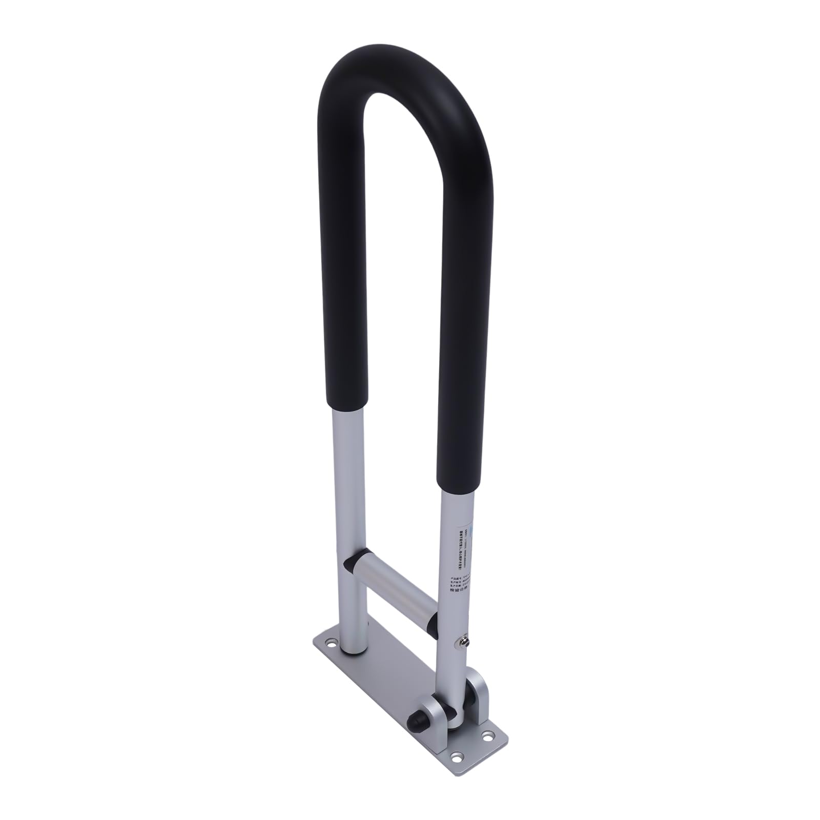 Uchwyty dla seniorów, 60 cm, składany, uchwyt do toalety, obracany o 90°, nośność 120 kg, uchwyt prysznicowy dla niepełnosprawnych, kobiet w ciąży