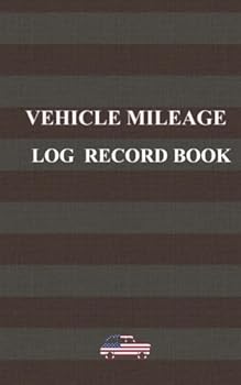 Paperback Vehicle mileage log record book: Designed for american use only. Book