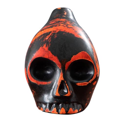 Creepy Aztec Death Scream War Whistle, High Decibels Authentic Human Sounding (Orange)