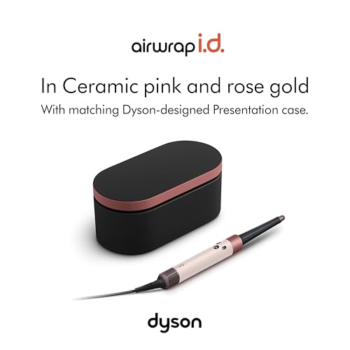 Image of Dyson Airwrap I.D. 6-In-1 Multi-Styler | Styles Without Heat Damage| 7 Styling Settings|3 Speed & 3 Heat Settings|Cold Shot| Enhanced Coanda Airflow| 2 Yr Warranty,1300 Watts (Ceramic Pink & Rose Gold)