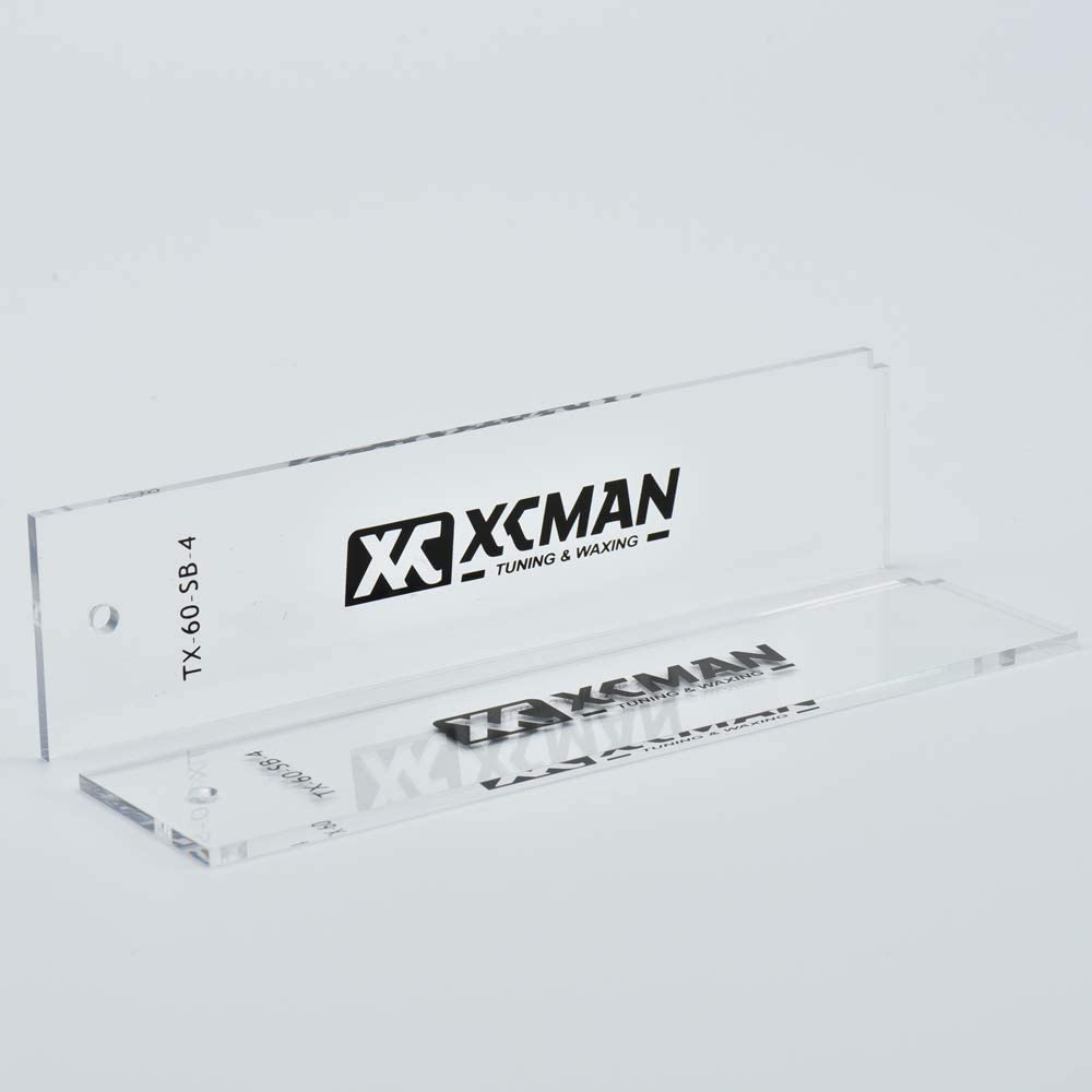 XCMAN Lot de 2 grattoirs en plastique pour skis alpins et snowboard