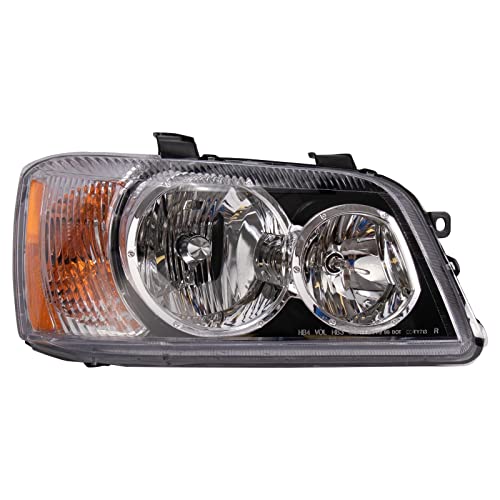 Image of TRQ Passenger Side Headlight Assembly Compatible with 2001-2003 Toyota Highlander TO2503141