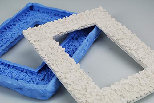 Pébéo - Pâte Siligum Spécial Création de Moule - Pâte à Mouler Silicone Petites Dimensions & Décors Plats - Silicone Pour Moulage Prise Très Rapide - 100 G – Bleu et Blanc - Image 5