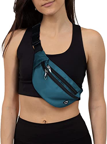 Image of Fanny Packs for Men and Women, Water-Repellent Sports Waist Pack Bag for Travel Hiking Running Hands-free