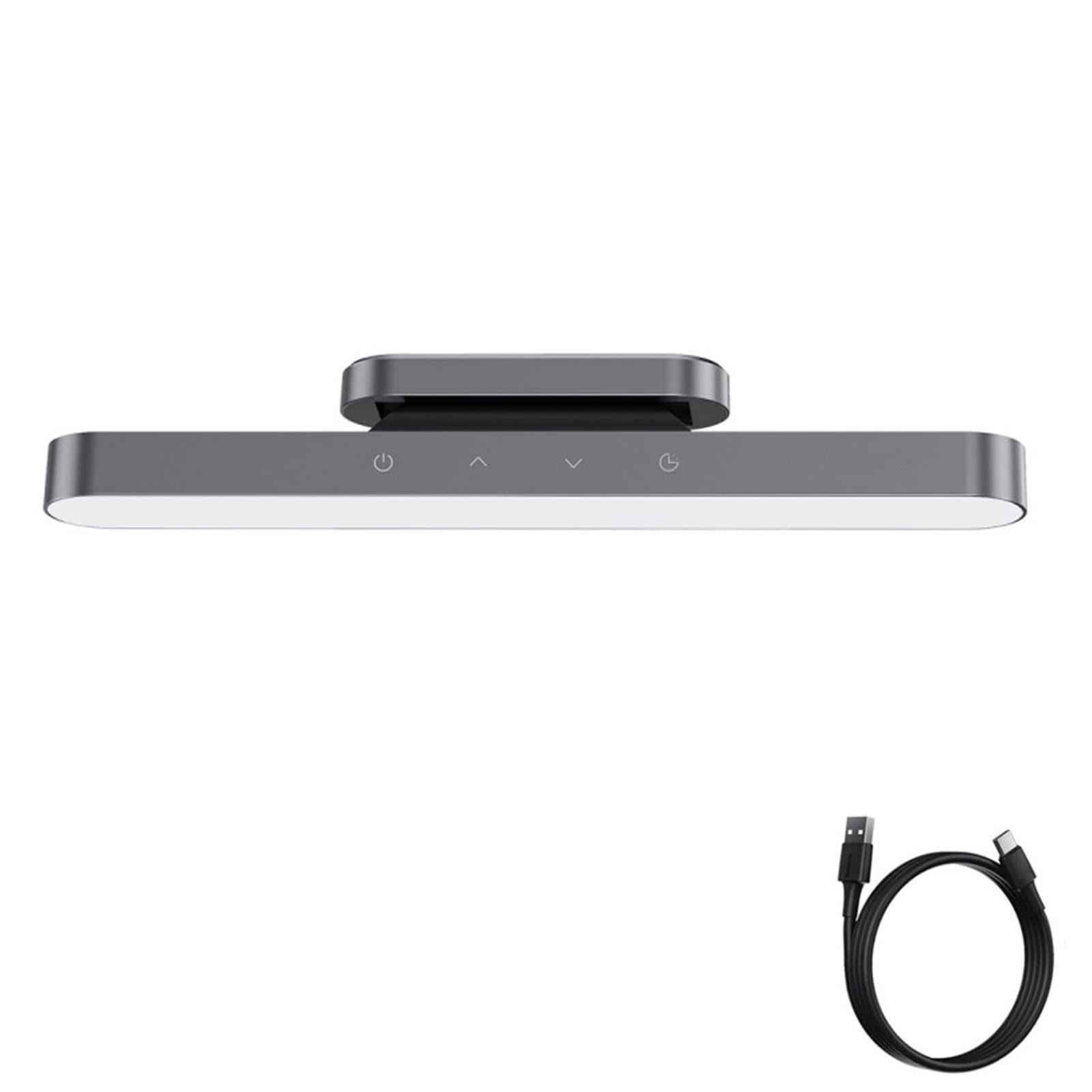 Luce Notturna Magnetica A LED, Luce da Lettura Touch Wireless A Sospensione Ricaricabile USB, Lampada da Parete da Comodino per Camera da Letto con Oscuramento Continuo
