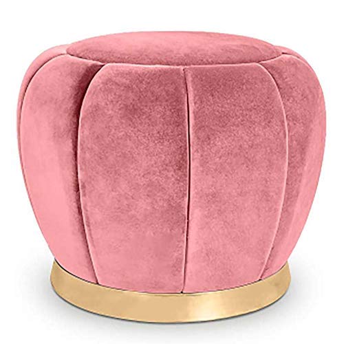 Pouf en velours de 45 cm de haut idéal pour créer un coin lecture chaleureux