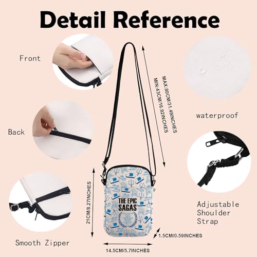 MNIGIU Odysseas Book Inspired Gift Olympic Gods Crossbody Bag Odysseas Book Lover Gift The Musical G-ift2