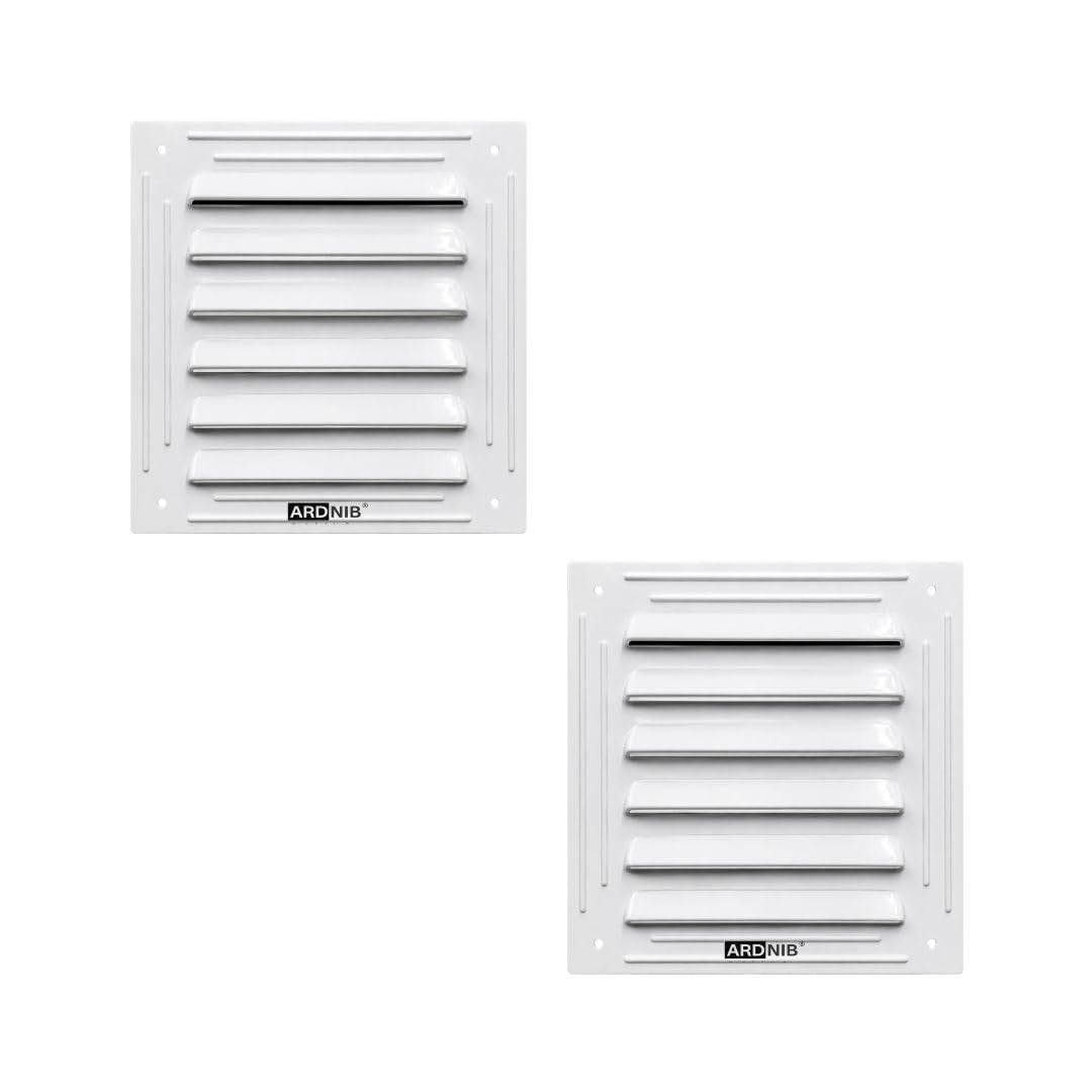 Abs Ventilation Jali/Ventilator Grill Jali & Air Ventilation Jali for Home, Kichen, Office White (6x6 Inch) (2)-image-12