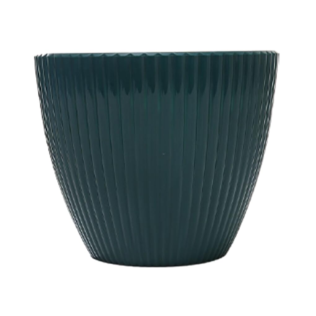yuwqqoajv Innovative Plant Pots - Flowers Herbs And Vegetables Plastic Bonsai Accessories Succulent Plants Flower Pots Home Garden, jungle green, 13CM — image 1