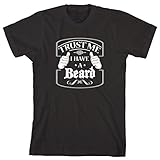 Trust Me I Have a Beard Men's Shirt - X-Large - Black