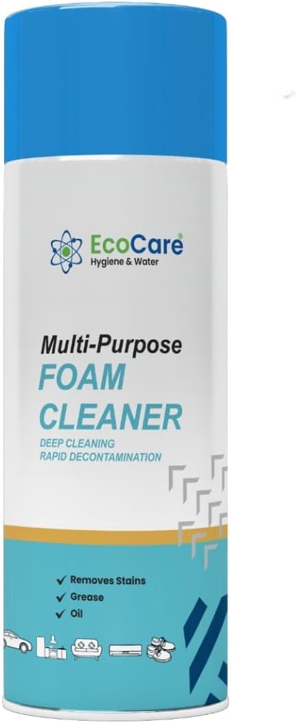 Multipurpose Foam Cleaner - 500ml Pack: Effortlessly Removes Spots, Stains, and Tea Marks from Sofa, Carpet, Table & Chair Fabric Surfaces