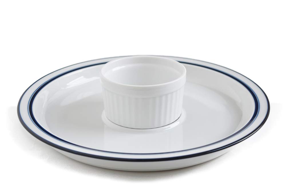 Amazon.co.jp: DANSKダンスク BISTORO 2重ブルーライン プラター