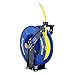 Goodyear Steel Retractable Air Compressor/Water Hose Reel with 3/8 in. x 50 ft. Rubber Hose, Max. 300PSI