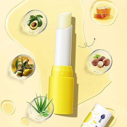 Lip Balm with SPF 15, Lip Care Lip Protection from Broad Spectrum UVA and UVB Rays,Vegan and Cruelty Free - Image 4