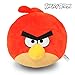 Angry Birds Red Bird Plush Toy – 15” Mega Size Stuffed Animal for Kids & Collectors