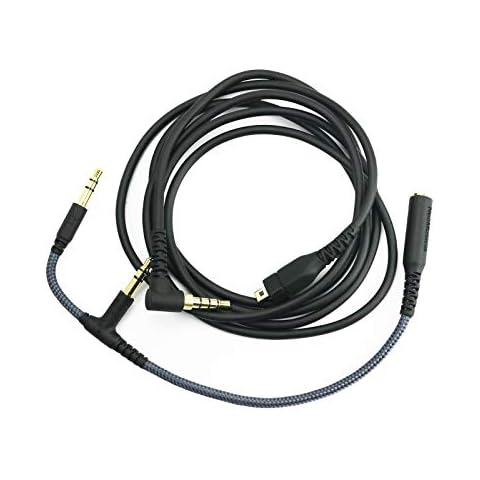 Hansnby Replacement Audio Cable Compatible with SteelSeries Arctis 3, Arctis Pro Wireless, Arctis 5, Arctis 7, Arctis 9X, Arctis Pro Gaming Headset 1.2meters/4feet Cover