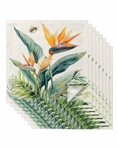Servilletas de Tela Cuadradas Amarillas Pack x8 20x20 Pulgadas miniatura 1