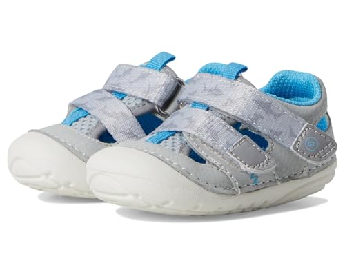 Stride Rite Kids SM Gaia (Infant/Toddler) Sandal, Grey, 5 US Unisex