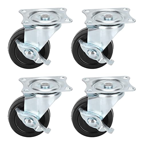 Roulette pour chariot domestique et chariot de transport intérieur lot de 4 pièces