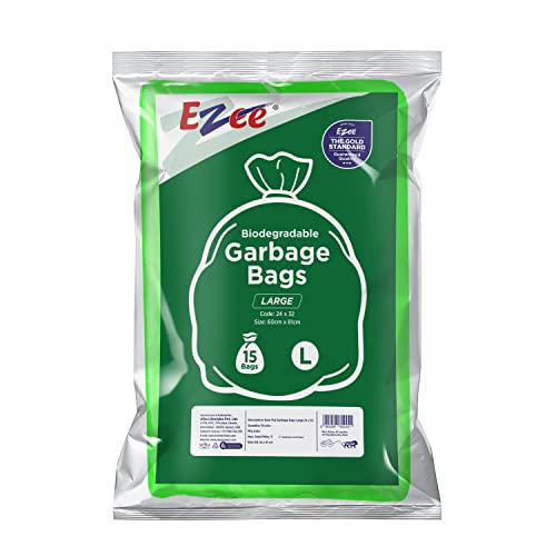 Image of Ezee Flat Garbage Bag-Large (Pack of 3, 45 Bags)