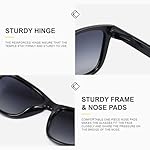 Polarized Sunglasses Womens Trendy Classic Retro Womens Sunglasses Men Driving Sun Glasses UV Protection - Image 3