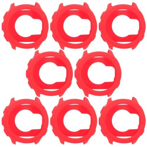 Funda Forerunner 158 ideal para running y uso deportivo intenso con silicona flexible roja