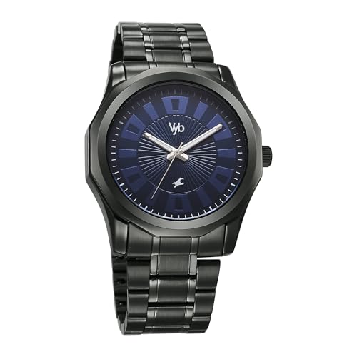 Image of Fastrack Vyb Horizon Quartz Analog Blue Dial Watch for Men