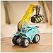 Rubble & Crew - Motors Mega Hammer Vehicle, 25 cm 2-in-1 Construction Vehicle with Motor Figure and Removable Tools, Paw Patrol Children's Toy from 3 Years