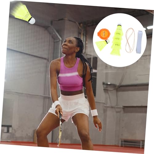 Matériel entraînement badminton portable pour jouer au jardin en famille ou en solo