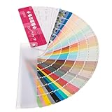 HOMOCONO 258-color Standard Paint Sample Cards Set Wheel, Professional Architecture Coating Colour Scheme Matching Tool for Painting Supplies and Wall Treatments