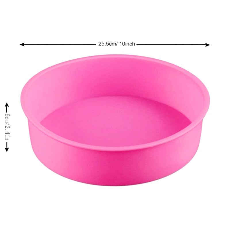 Springform - Protector de sartén para moldes de 9 pulgadas y 9.5 pulgadas, molde redondo para tartas de queso de silicona, accesorios para evitar que el agua entre en la sartén desmontable de 2