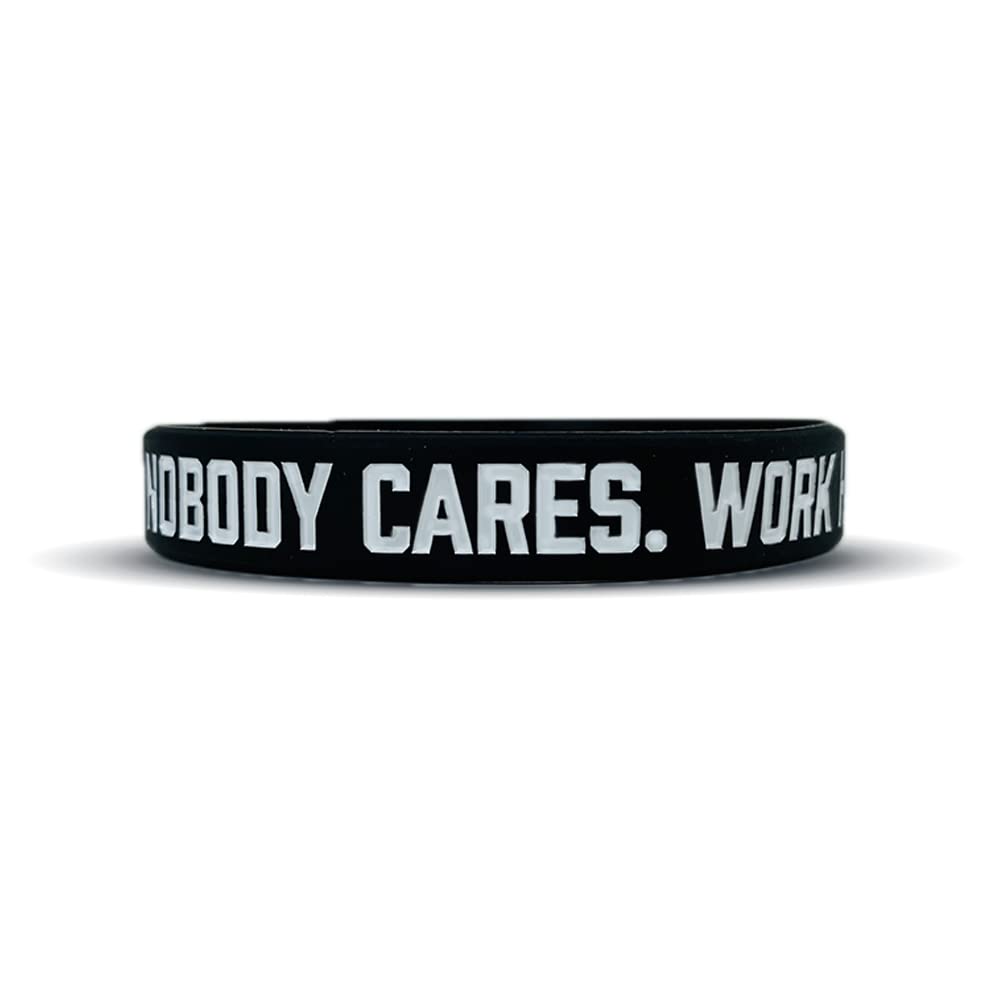 Motivational Wristbands - Standard & Youth Sizes! Perfect for Fitness, Sports, Work, Life. Wear Your Motivation! Sold Individually
