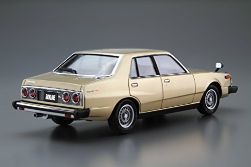 Kit modelo plástico Aoshima Skyline 2000GT-E/S 1:24 miniatura 3