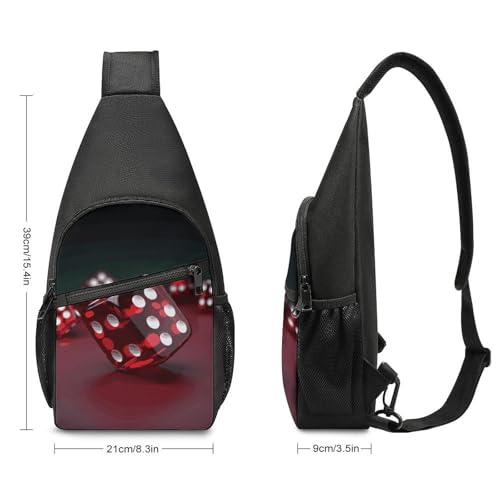 Morrales tipo sling bag casual para viaje y senderismo miniatura 2
