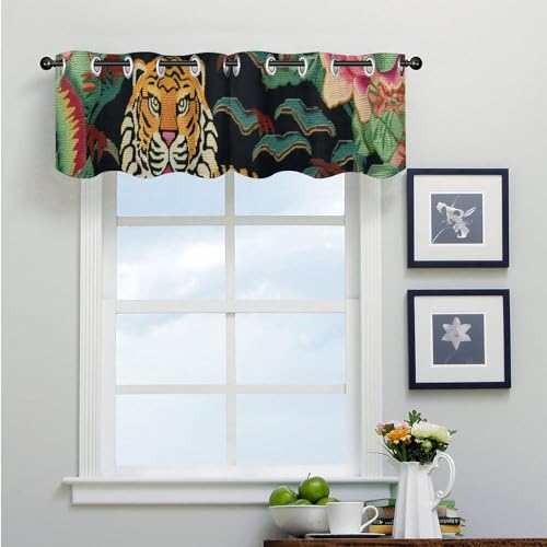 Cenefa de estilo asiático para renovar la decoración de ventanas aburridas 4