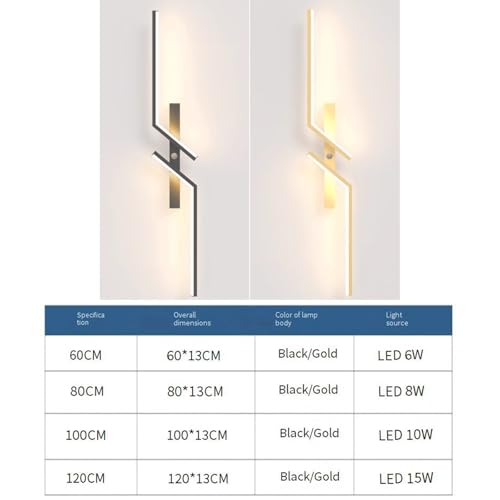 Luz de pared recargable USB de 4000K con detector de presencia y fijación magnética oro 6