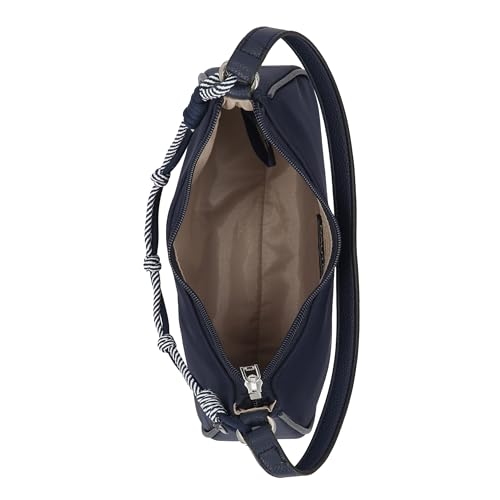 Image of Nautica Voyager Hobo Bag for Women, Vegan Leather Women's Purse, Large Shoulder Handbag with Zipper Closure