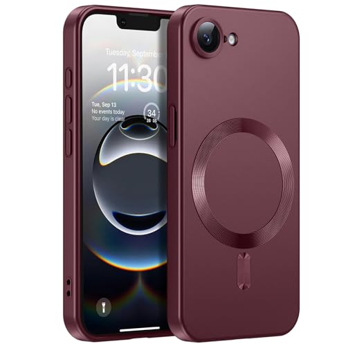 iPhone 16E pP[X MagneticΉ CX[d y^ TPU \tg ACtH16e pX}zP[X }Olbg ϏՌ ČRMILKi擾 ϖh~ ϋv Xgbvt  gуJo[  D79-148