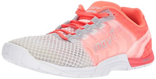 Inov-8 Women's F-Lite 235 V2 Chill Sneaker, Clear/Coral, W6 E US