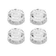 🎸Universal: Great for electric guitar and bass,and fits for most guitar Bass with 6mm diameter split shaft pots, may not fit some USA Gibson Les Pauls guitar which have larger diameter pots; 🎸Replacement: Used to replace the dirty,dingy and old knob,...